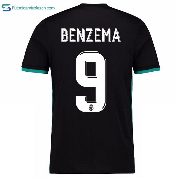 Camiseta Real Madrid 2ª Benzema 2017/18